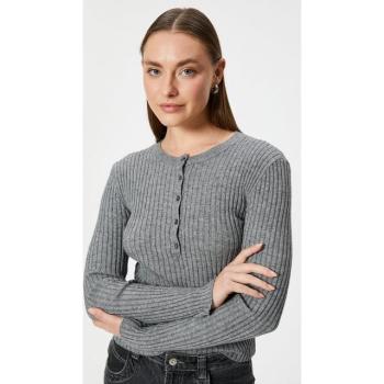 Koton Knobelsweater Met Rondde Kraag