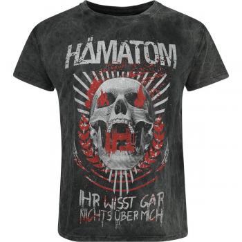 T-shirt Hämatom anthracite, manches courtes, tailles S et M
