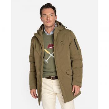 Parka de Hombre Verde Militar Harper & Neyer