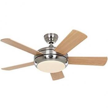 CasaFan 313591 – Ventilateur plafond Eco Talos 135 cm couleur noyer