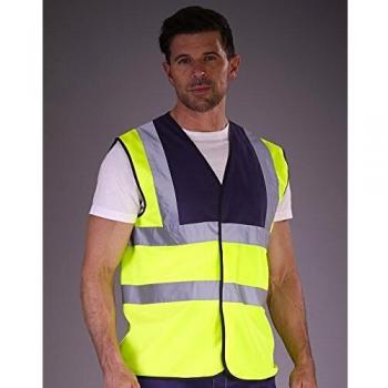 Yoko Two-Tone Safety Vest L Hi-Vis Yellow/Black