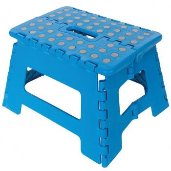 Silverline Sgabello Pieghevole con Gradino 150 Kg