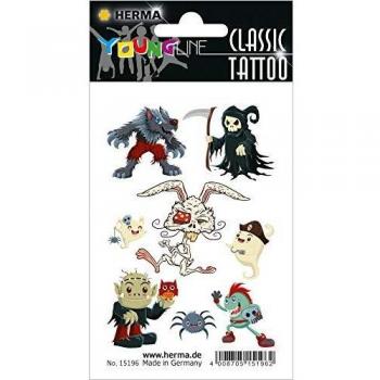 HERMA 15196, CLASSIC Tattoo, Colour Zombies