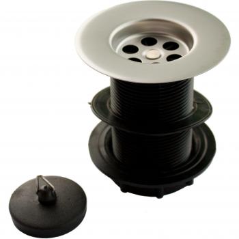 Plumb‑Pak Stainless Unslotted Basin Disposal