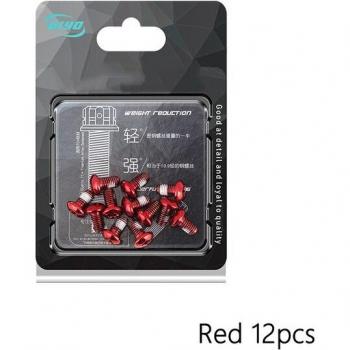 12er Set Torx T25 Schrauben M5 x 10mm für Fahrrad Bremsscheibe aus Edelstahl
