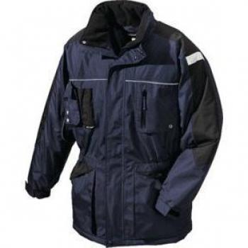 Parka invernale Texxor Aalborg taglia XL Nero/Marino