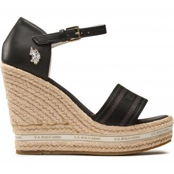 Aylin Schwarze Espadrilles von U.S. Polo Assn. – Modell 009