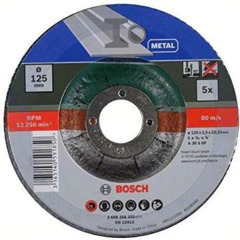 Discos de corte para metal 125 mm, 5 unidades Bosch
