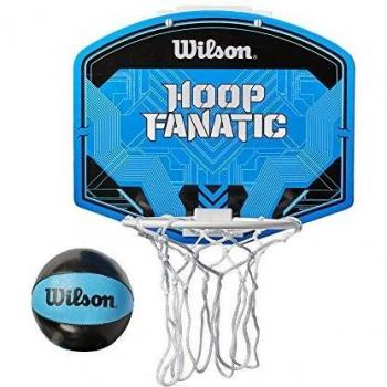 Wilson Hoop Fanatic Mini Indoor Basketball Hoop, Unisex Blue