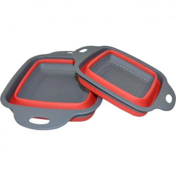 Square Shape Washing Basket Set