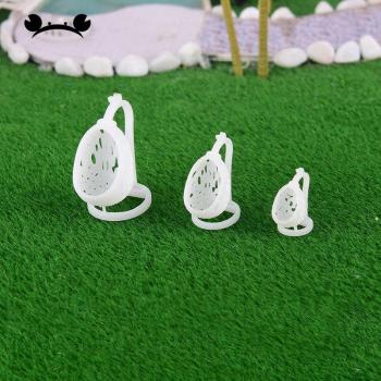 1:75 1:100 1:150 Scale Mini Park Chairs for Dollhouse and Fairy Garden (4pcs)