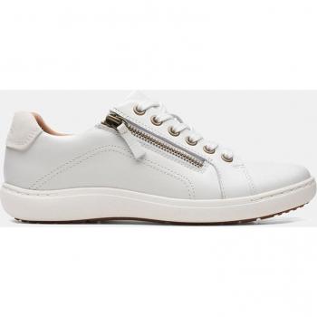 Basket Femme Cuir Blanc Nalle Lace Clarks 39