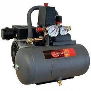 Compresor Sin Aceite Unicair 1hp 6L