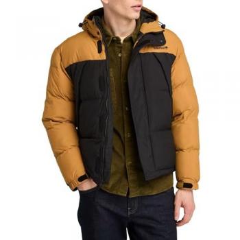 Timberland Strapazierfähige Wasserabweisende Daunenjacke für Herren in Gelb, Größe M