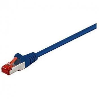 Cable de Red Goobay Cat 6-3000 SSTP PIMF 30m Azul