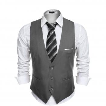 Burlady Business‑Anzug Weste mit V‑Ausschnitt