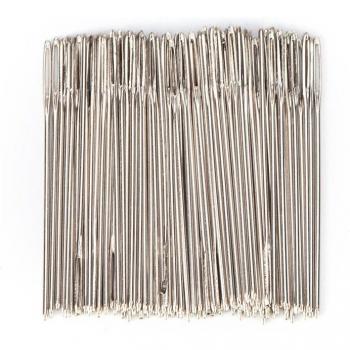 100Pcs Golden Tail Fabric Embroidery Needles Size 24