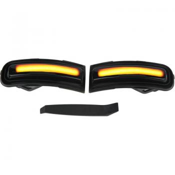Indicatore di direzione laterale a LED per Jeep Renegade 2015‑2022 – 2 unità, luminosità arancione costante, protezione IP67