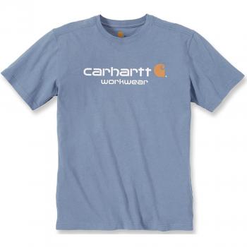 Carhartt S005 Core Logo Shirt – Medium, Flint Stone