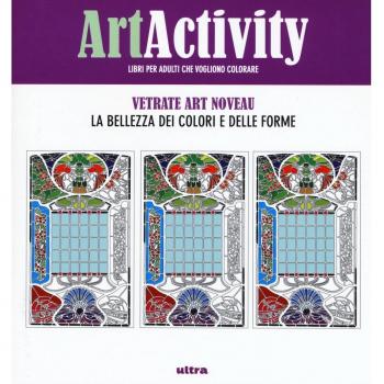 Art activity pocket. Vetrate Art nouveau. La bellezza dei colori e delle forme