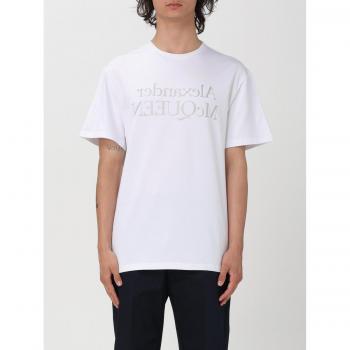 Men's XL White McQueen Brand Tee