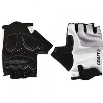 Guanti Craft Go corti taglia S bianco nero