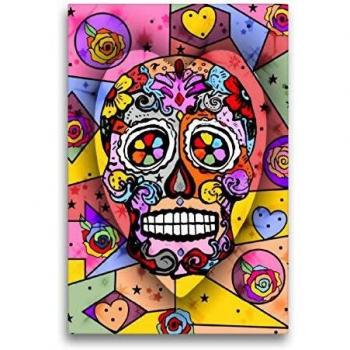 Calvendo Textil‑Leinwand 50 x 75 cm – Halloween‑Stimmung, Druck von Nico Bielow