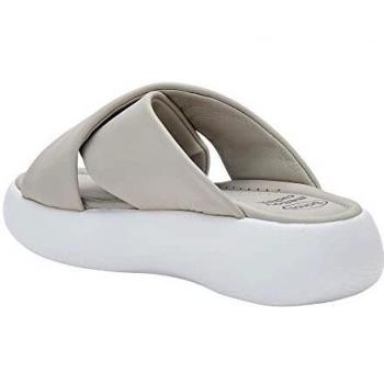 Scholl Sandalia Boca Cross Mujer T38 Gris Claro