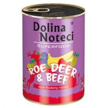 Dolina Noteci Superfood para perros Ternera y Ciervo 400 g