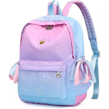 Mochila Escolar Femenina Rosa