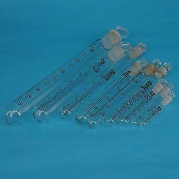 1-100ml Round Bottom Glass Test Tube with Stopper