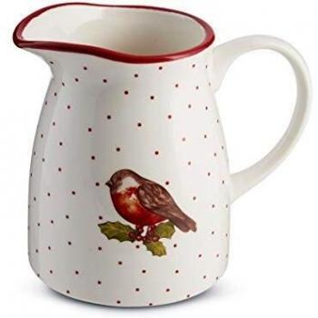 FestiveRed 1590 Robin 1-Pint Jug
