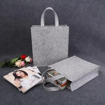 Oversized Felt Ceramic Tote Bag
