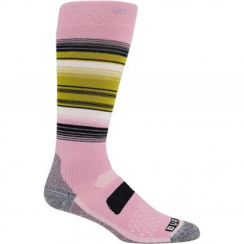 Calcetines de snowboard Burton Performance rosa para mujer