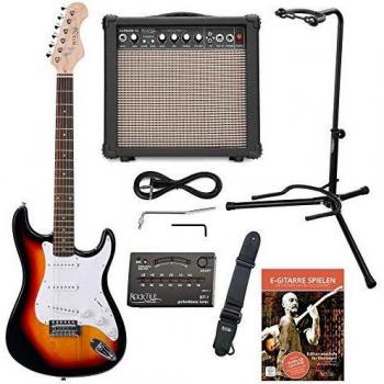 Rocktile Sphere Classic Sunburst E-Gitarre Set