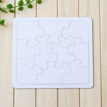White Mold Board Puzzle for Baby Drawing
