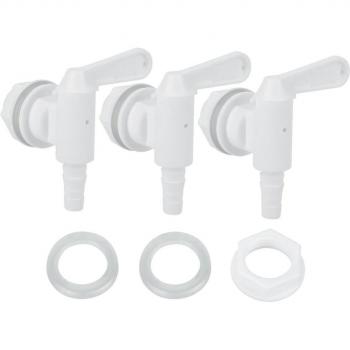 3Pcs Plastic Beer Brew Bucket with Faucet for Home Wine Making