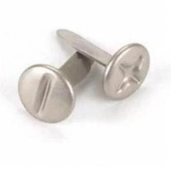 Vis Fendue Brads 8mm – Kit de 300 pour Découpage, Scrapbooking et Embellissements