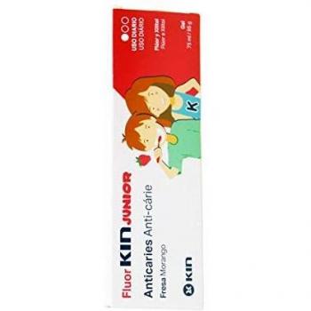 GEL DENTÍFRICO FLUOR KIN JUNIOR FRESA 75 ML