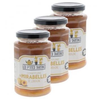 Lot 3x Confiture De Mirabelles De Lorraine