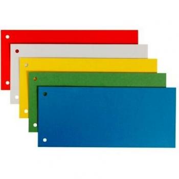 Bandes intercalaires Leitz, 25 Assortis, 1/3 Feuille A4