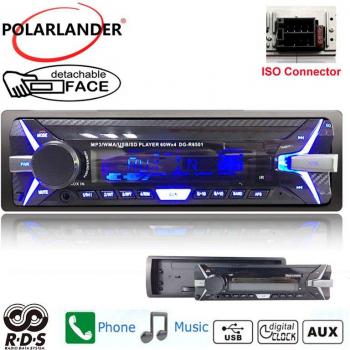 Autoradio 12V 1DIN FM AM TF USB 3,5 MP3 Bluetooth RDS+ Cassette