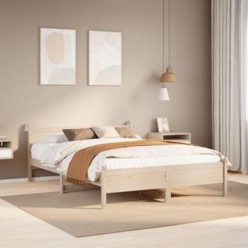 Cadre Bois Pin 140x190 – Sans Matelas