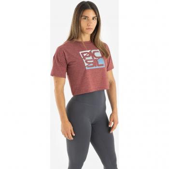 CROP PREMIUM MUJER MANGA CORTA
