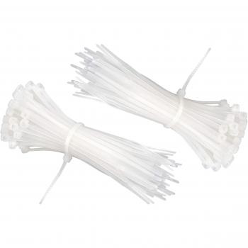 00mm x 2.5mm White Cable Ties