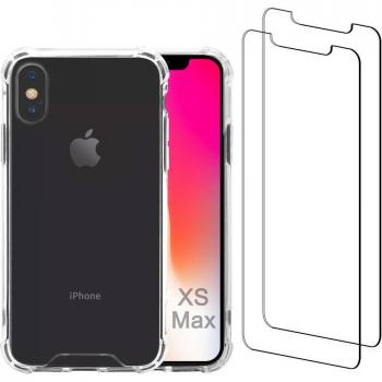 Coque Durable iPhone XS Max + 2 Films de Protection