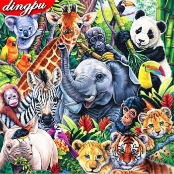 5D DIY Diamond Painting Elephant