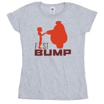 Big Hero 6 Women's Grey Baymax T-Shirt