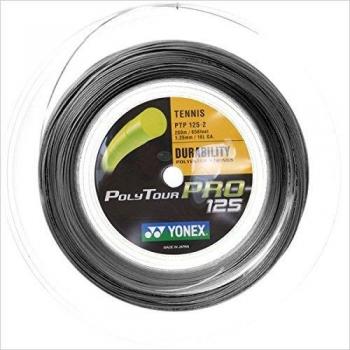 Tennis Reel String: Yonex Polytour Pro 200M, 1.30 mm Graphite