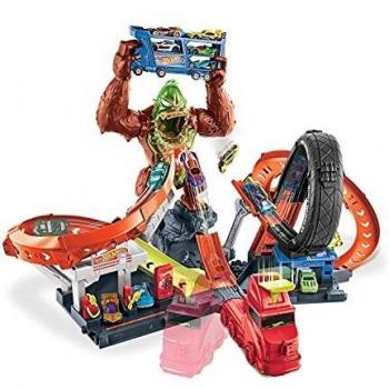 Attaque du Gorille Géant Hot Wheels – 1 Voiture Incluse